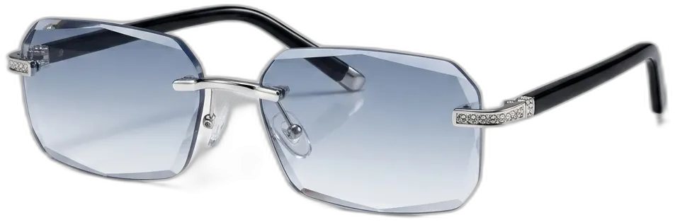 BlueLume Glasses frame with light-tinted lenses
